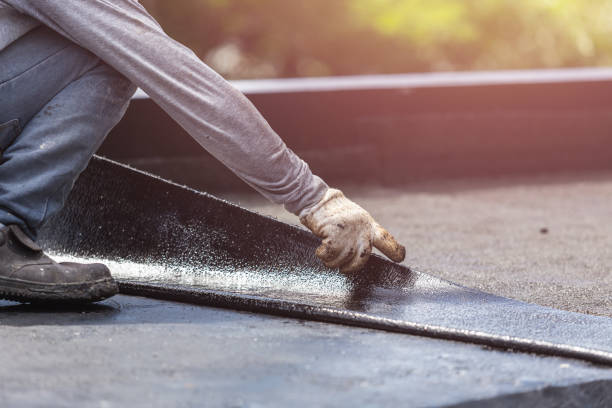 Professional Exterior Waterproofing technician working in Kingston, PA